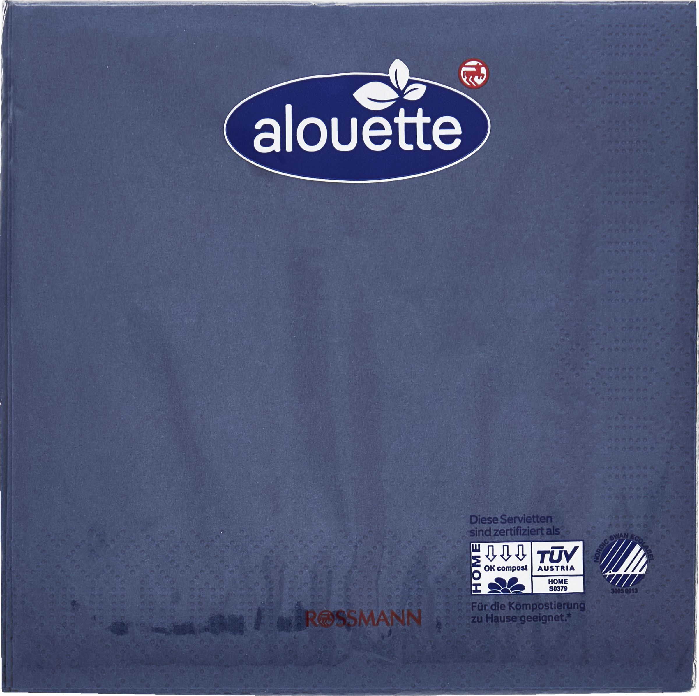 Cocktail-Serviette dunkelblau