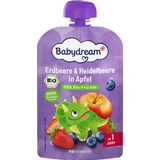Bio Erdbeere & Heidelbeere in Apfel