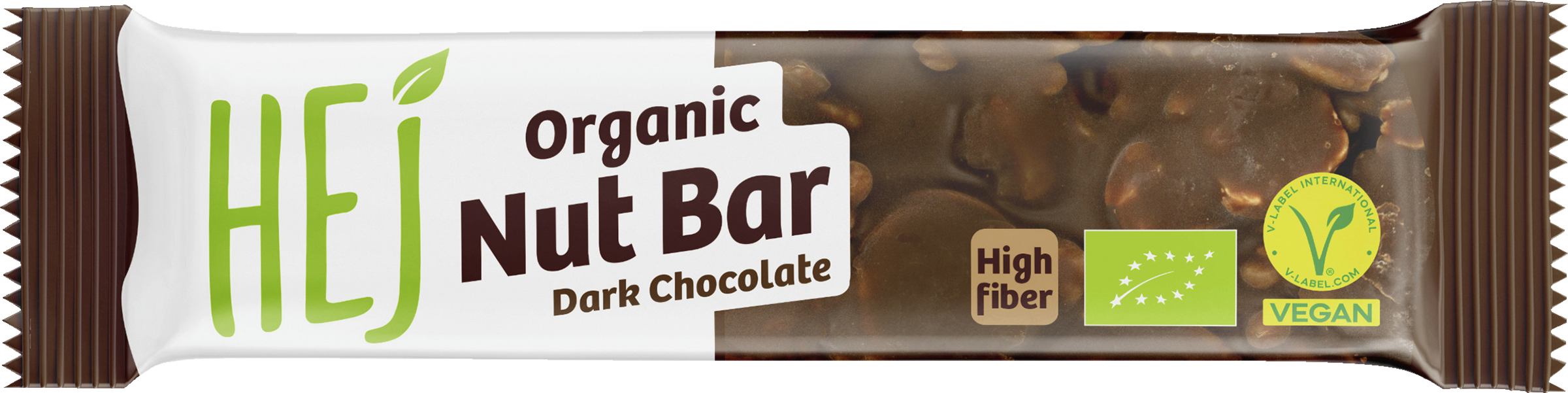 HEJ Bio Organic Nut Bar Dark Chocolate