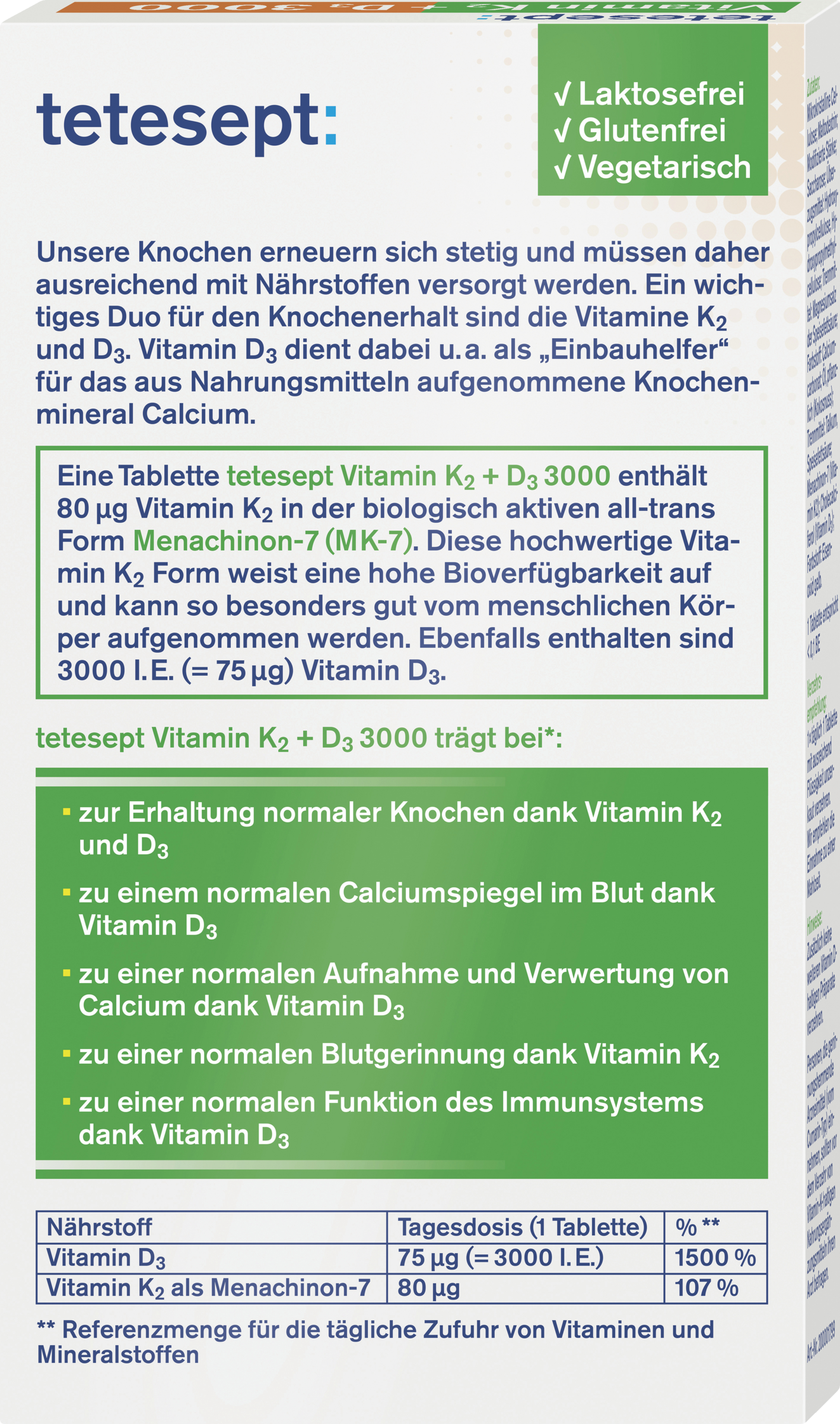 فيتامين ك2+د3 3000 4