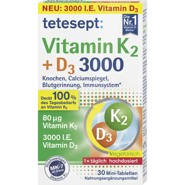 فيتامين ك2+د3 3000