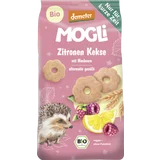 Bio Zitronen Kekse mit Himbeere