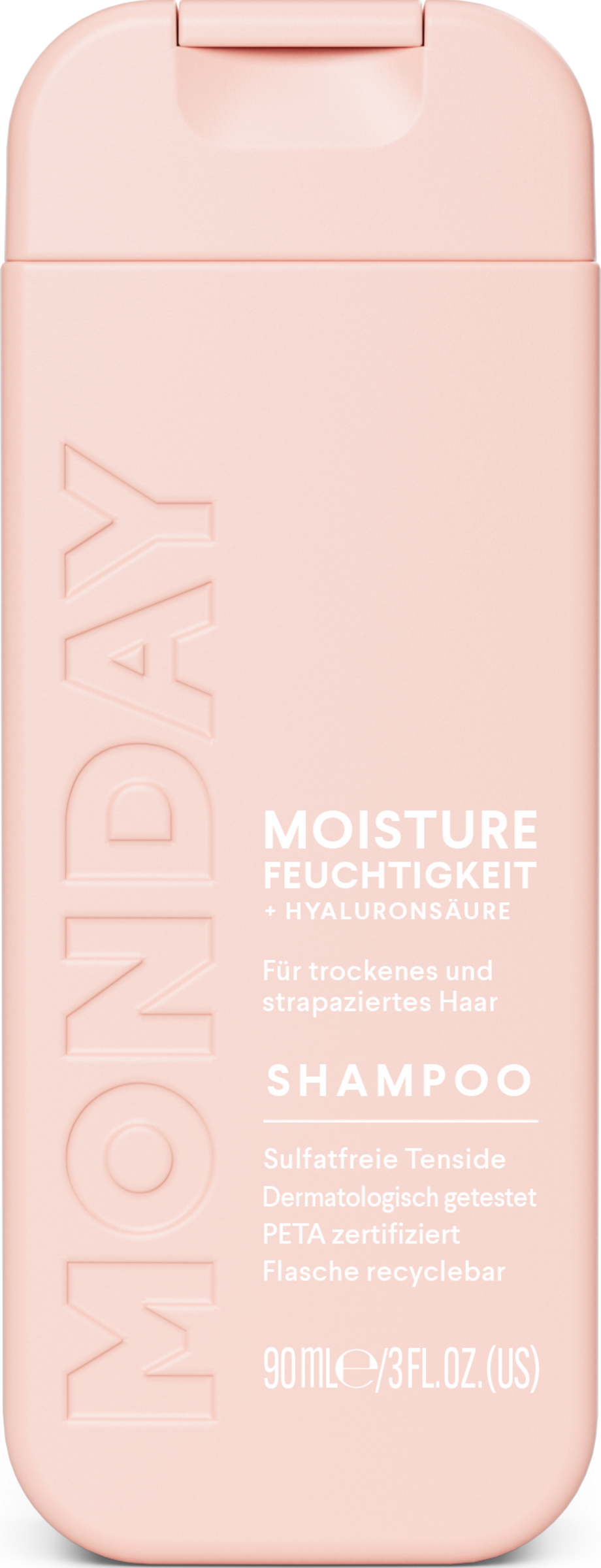 MONDAY Haircare Moisture Feuchtigkeitsshampoo Reisegröße