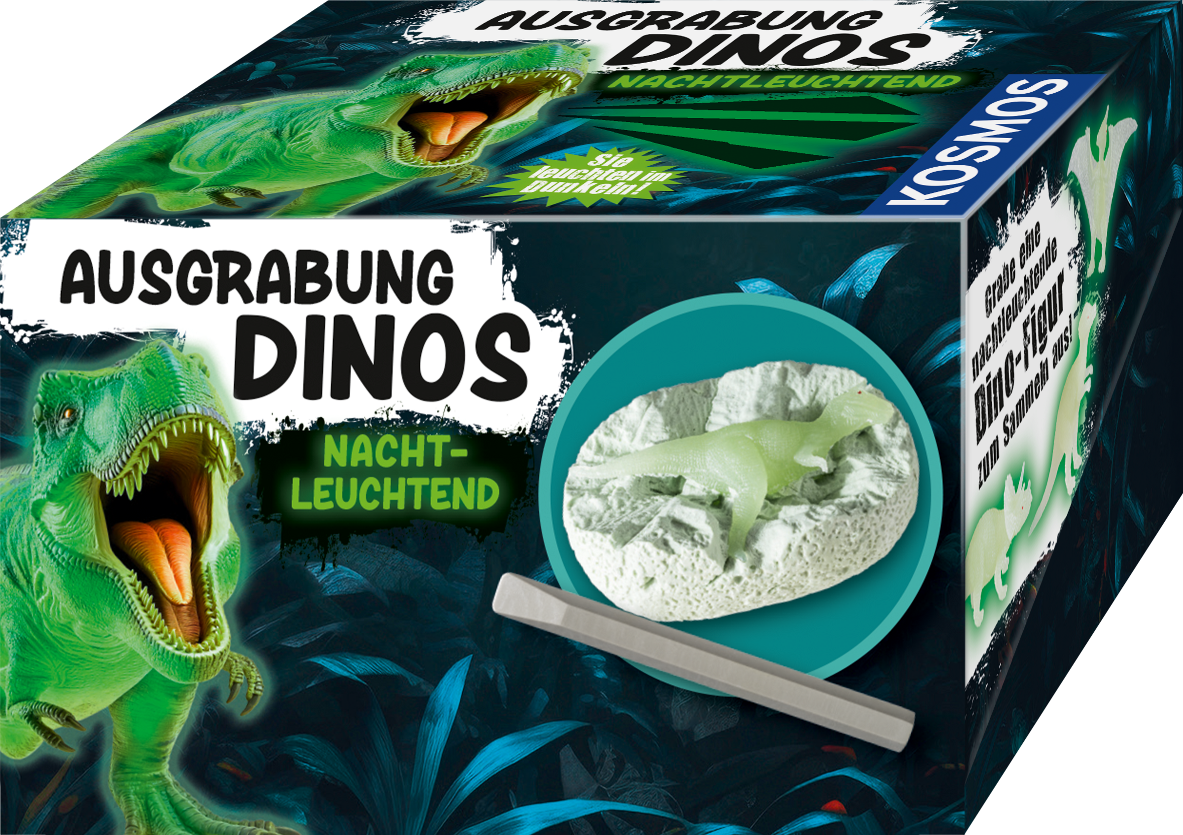 Kosmos Ausgrabung Nachtleuchtende Dinos