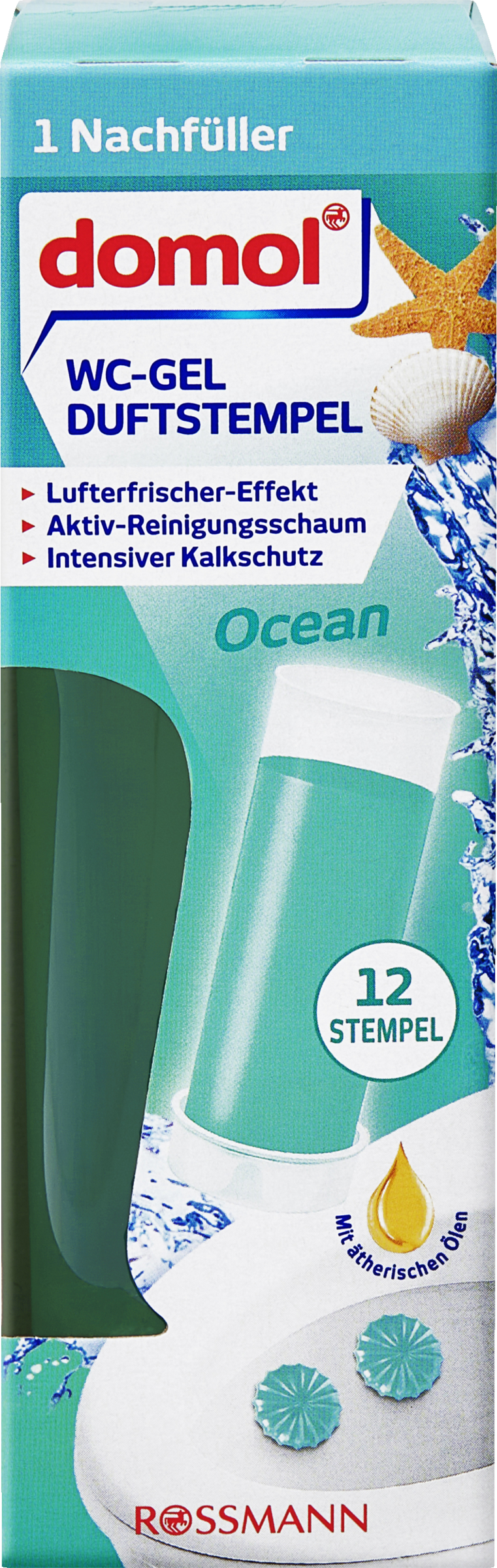 WC-Gel Duftstempel Ocean Nachfüller