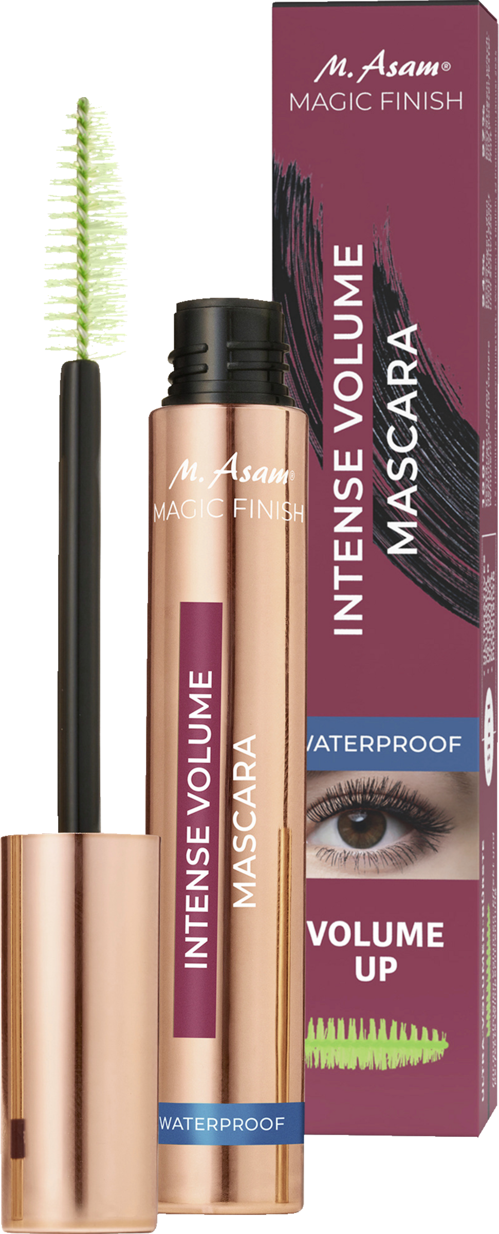 Magic Finish Intense Volume Mascara Waterproof Deep Black