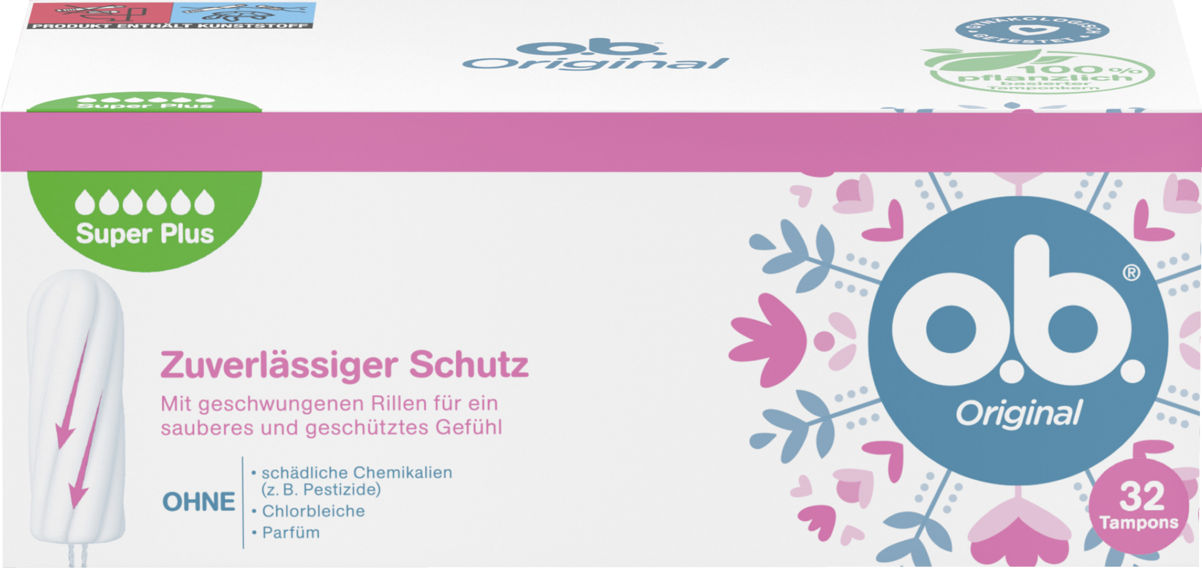 o.b. Original Super Plus Tampons
