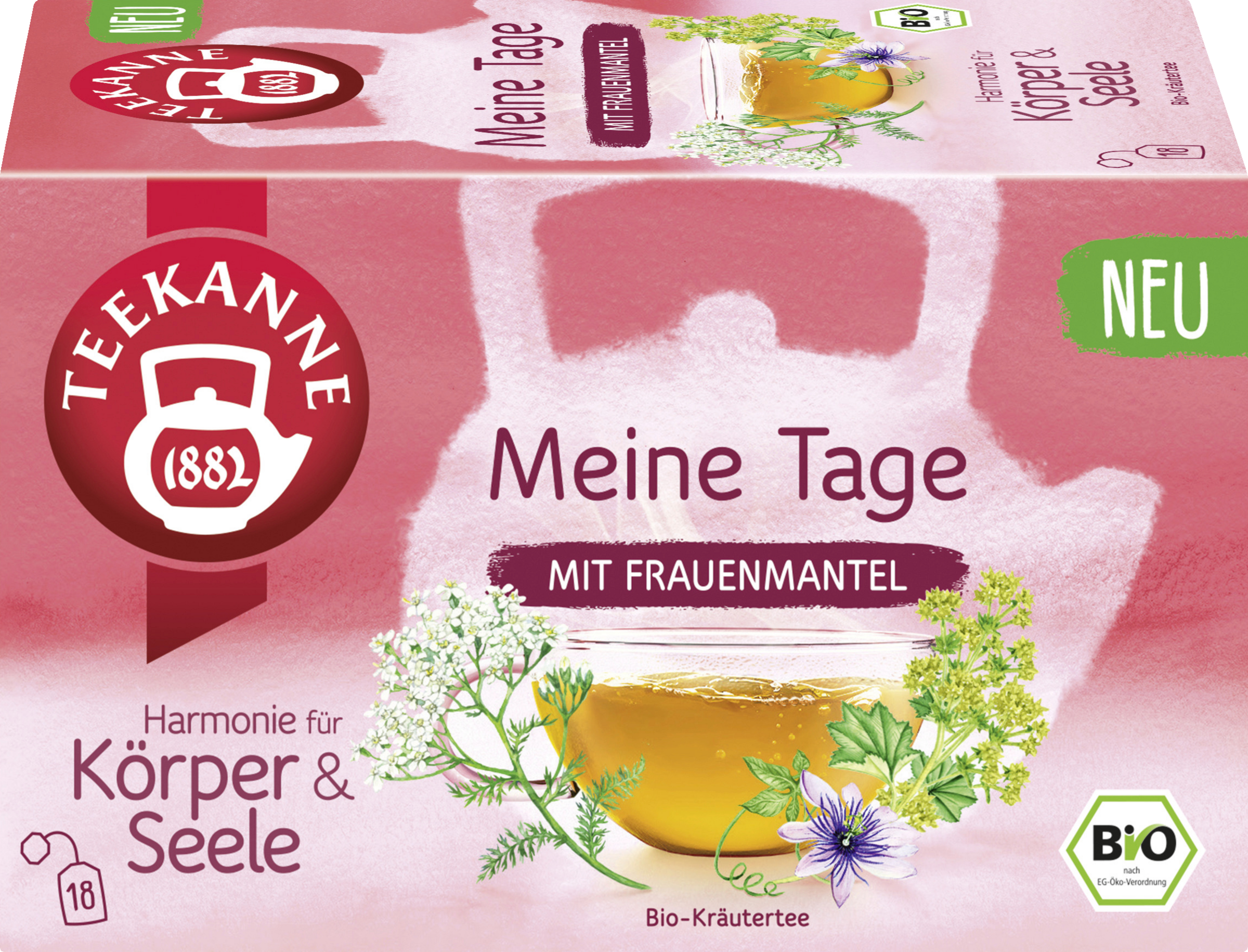 Teekanne Bio-Kräutertee Meine Tage