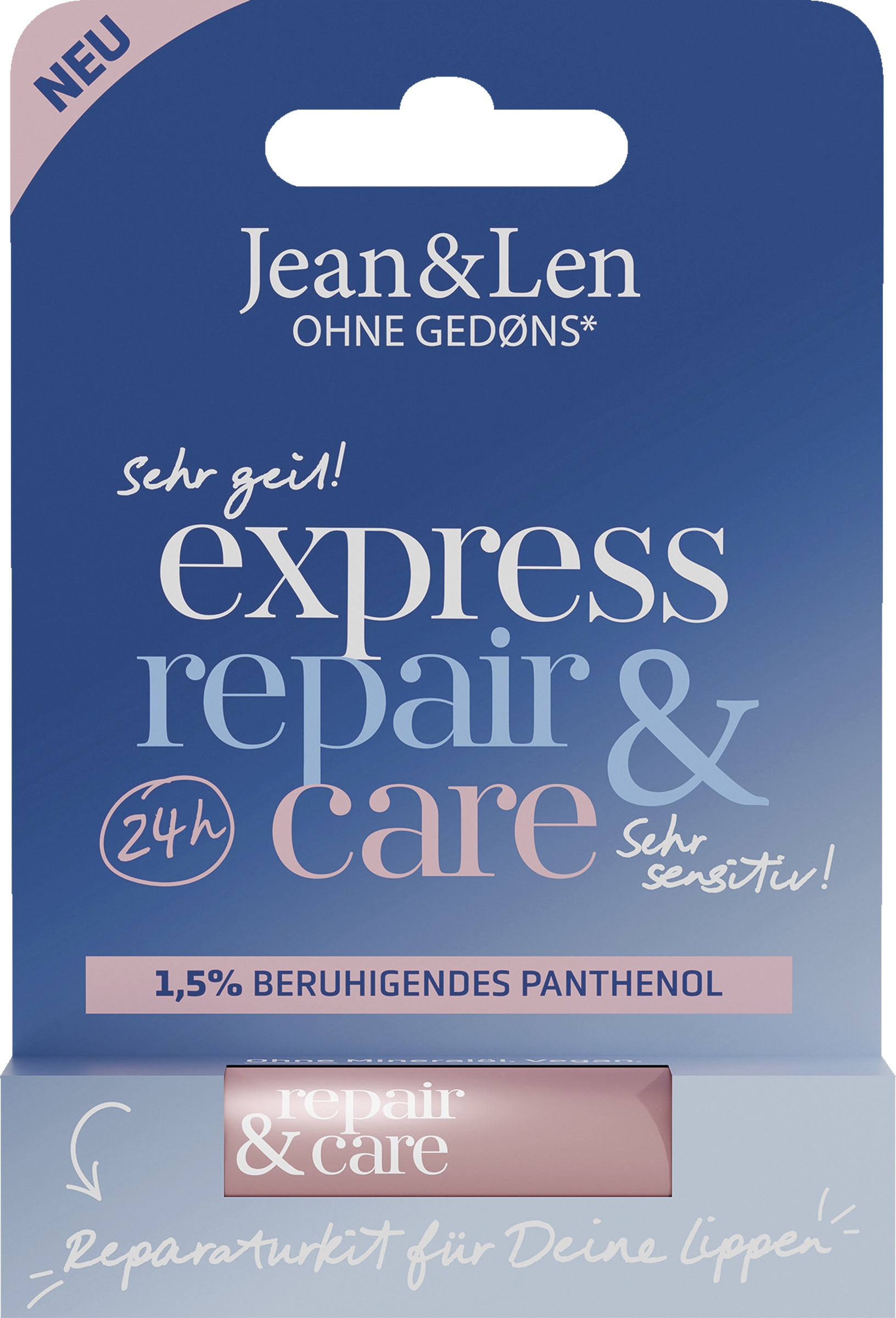 Jean&Len Lip Balm Express Repair & Care