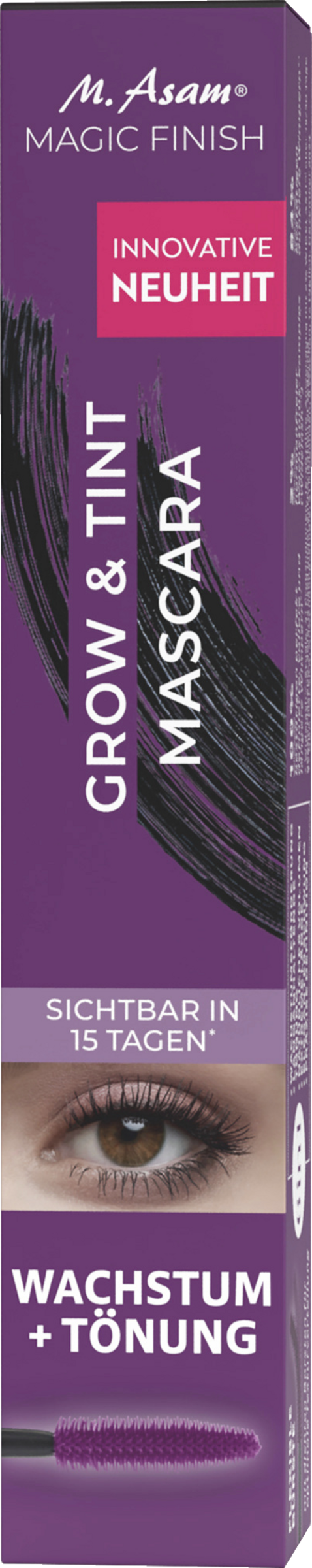 Magic Finish Grow & Tint Mascara deep black