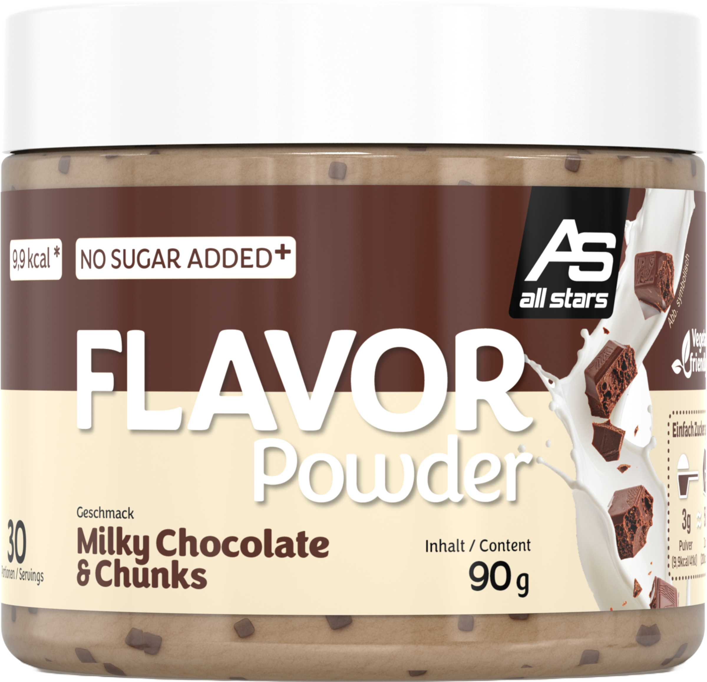 All Stars Flavor Powder Milky Chocolate Chunks