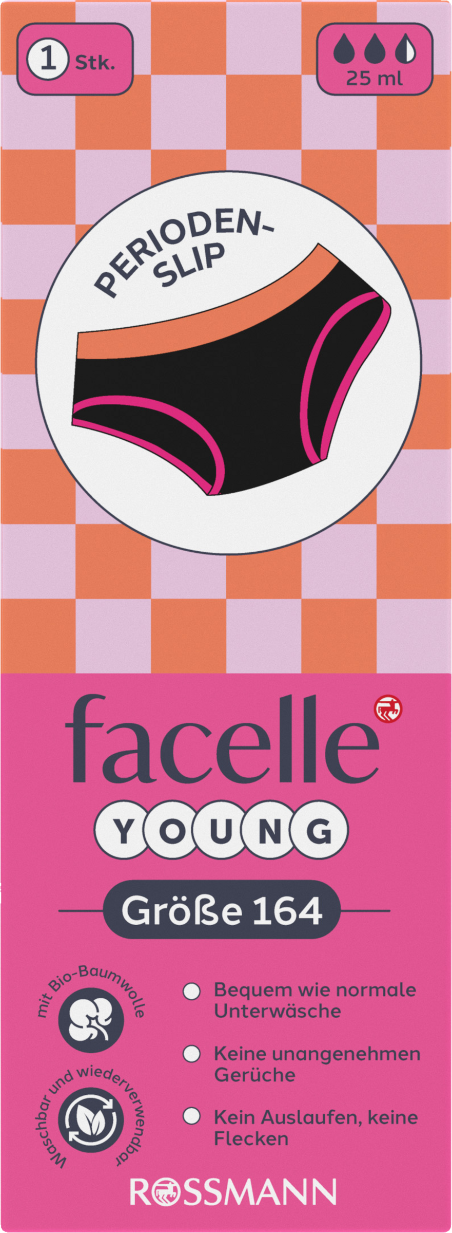 facelle Young Periodenslip Gr. 164