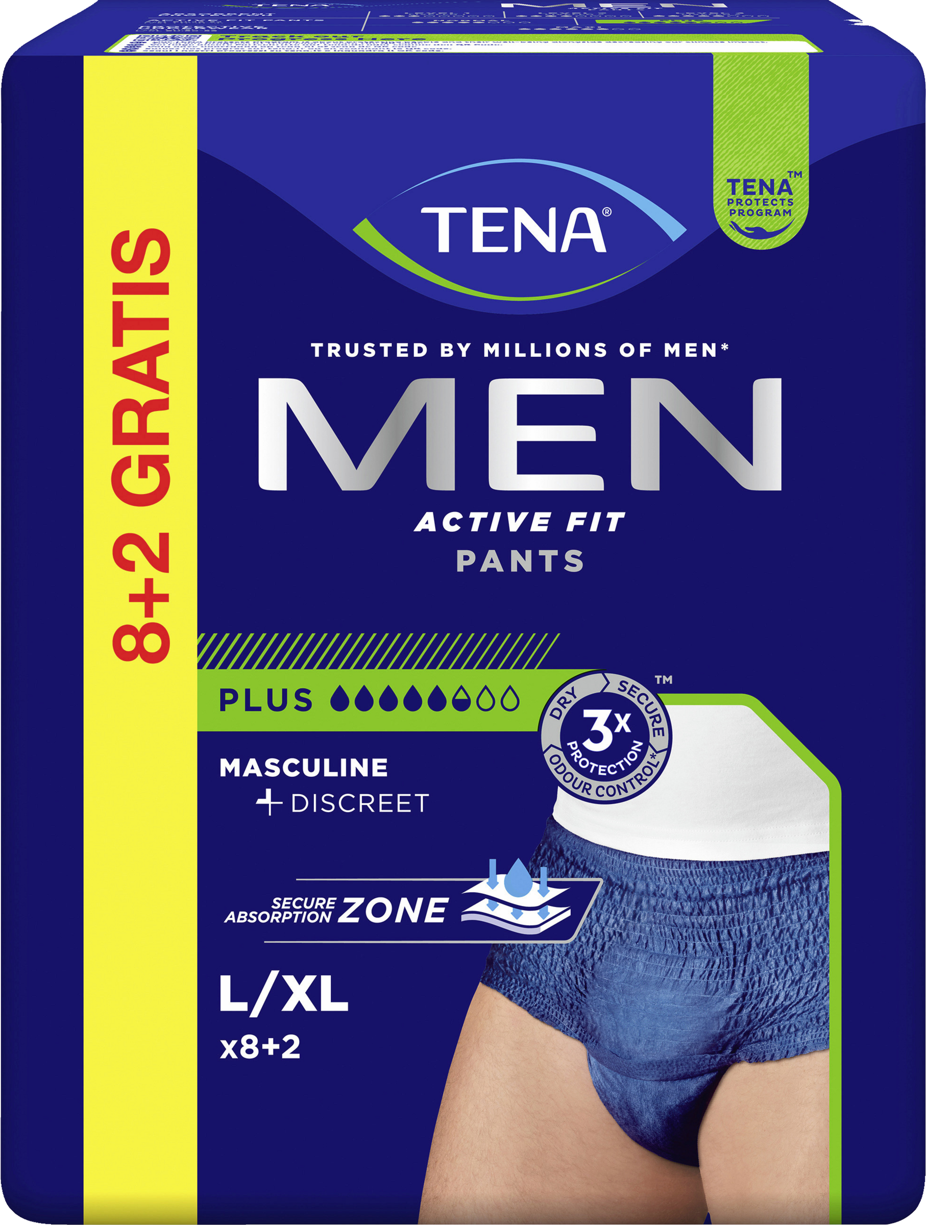 TENA Men Active Fit Pants Plus Gr. L-XL