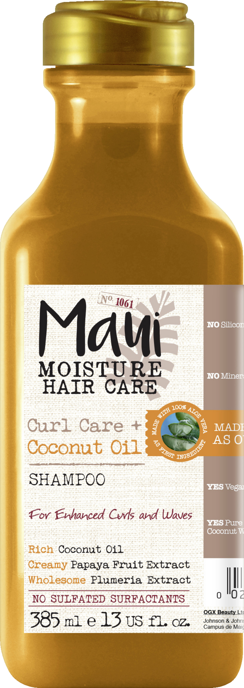 Maui Moisture Curl Care + Coconut Oil Shampoo