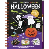 Kratz- und Wassermalbuch Halloween