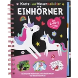 Kratz- und Wassermalbuch Einhorn