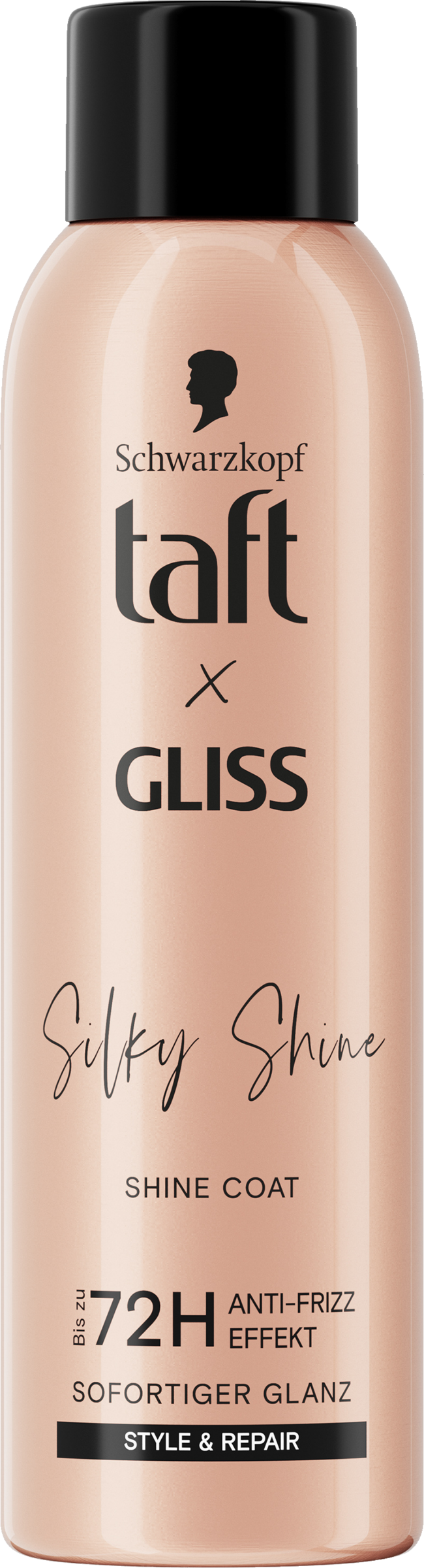 Glanzspray Taft x Gliss Silky Shine