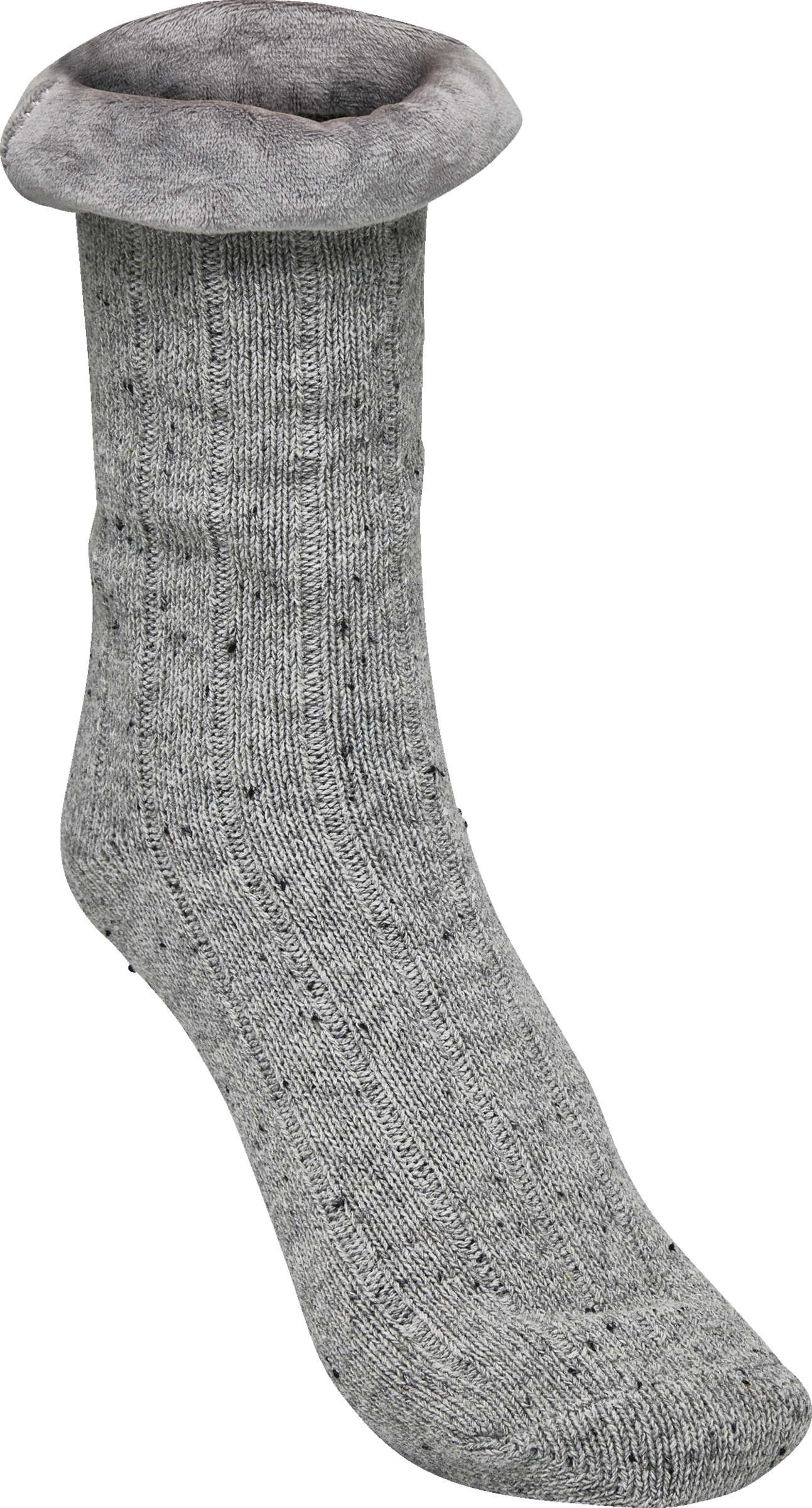 IDEENWELT Kuschelsocken grau Größe 35/38