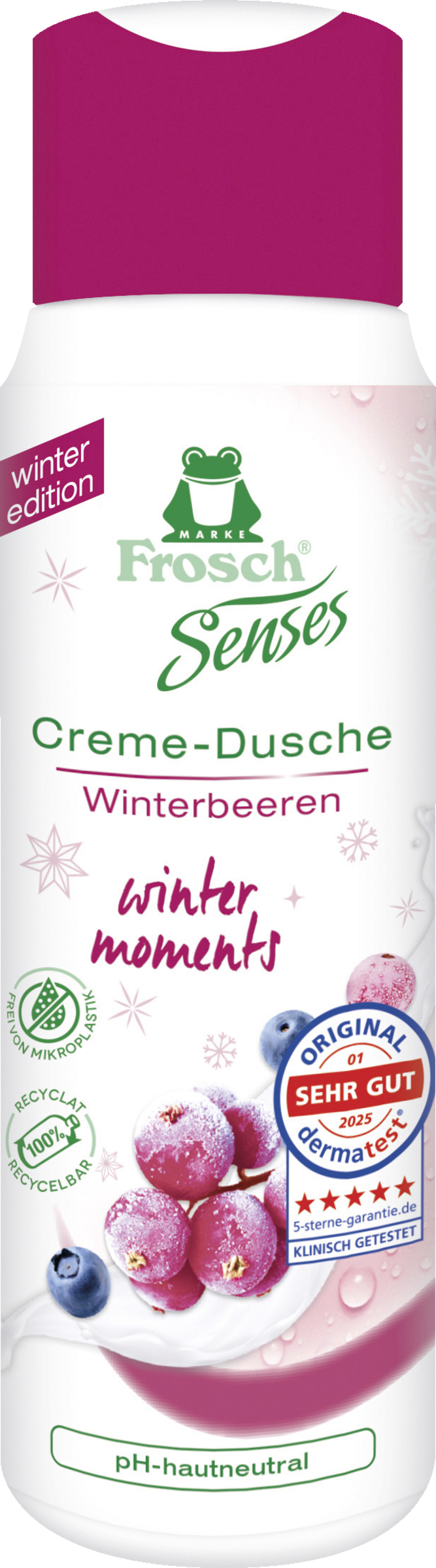 Frosch Senses Creme-Dusche Winterbeeren