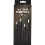 Blutende Stabkerzen 4er-Set