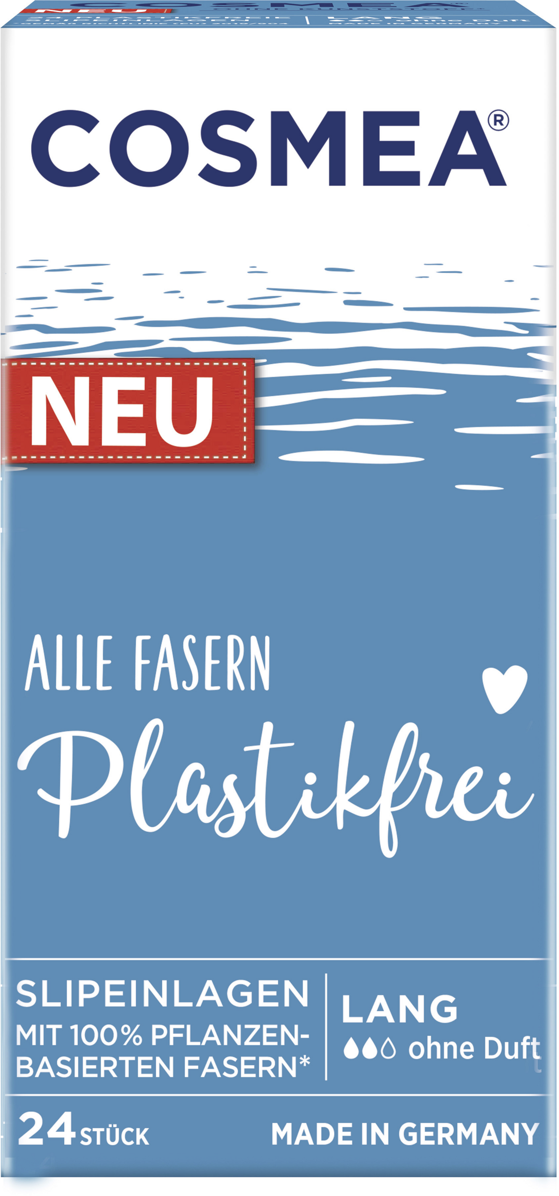Cosmea Slipeinlagen Alle Fasern Plastikfrei Lang