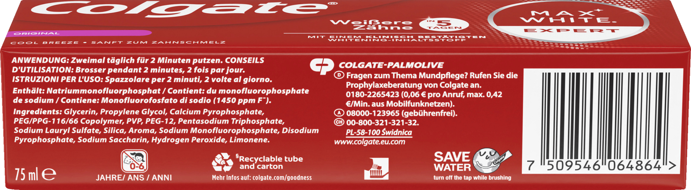 معجون أسنان Max White Expert Original 2