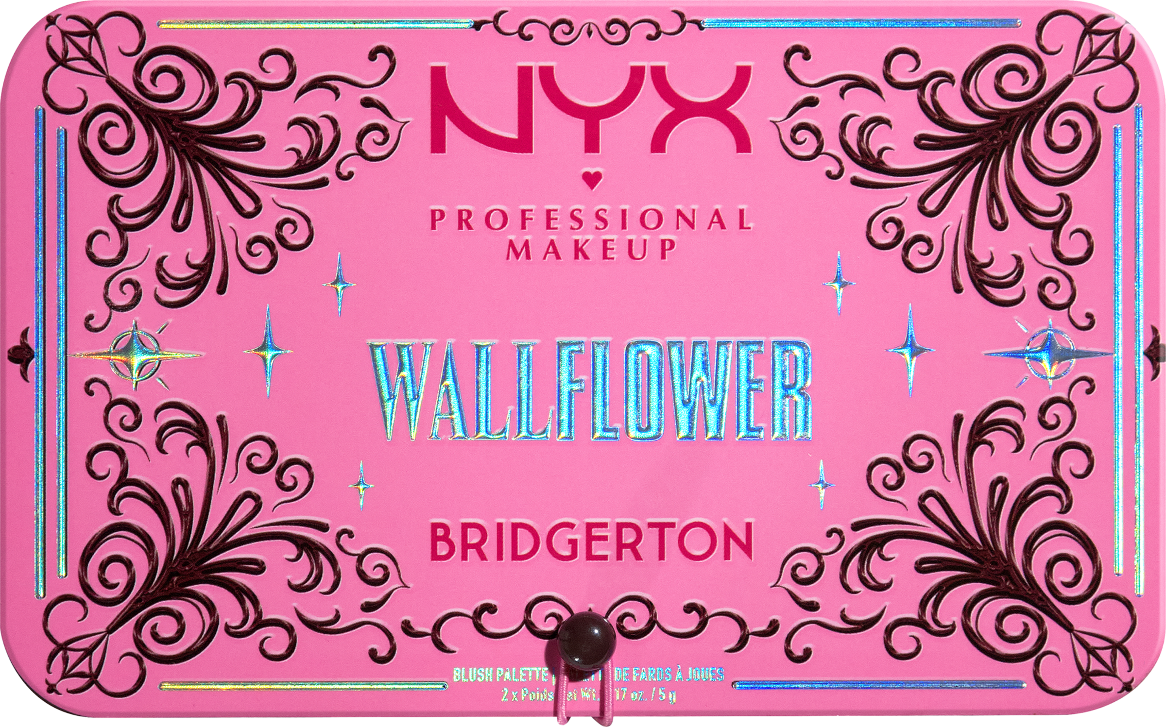 NYX Professional MakeUp Bridgerton Royal Flush Blush Palette 01
