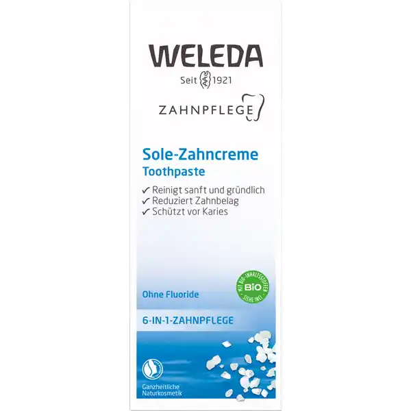 معجون أسنان بملح البحر 6 في 1