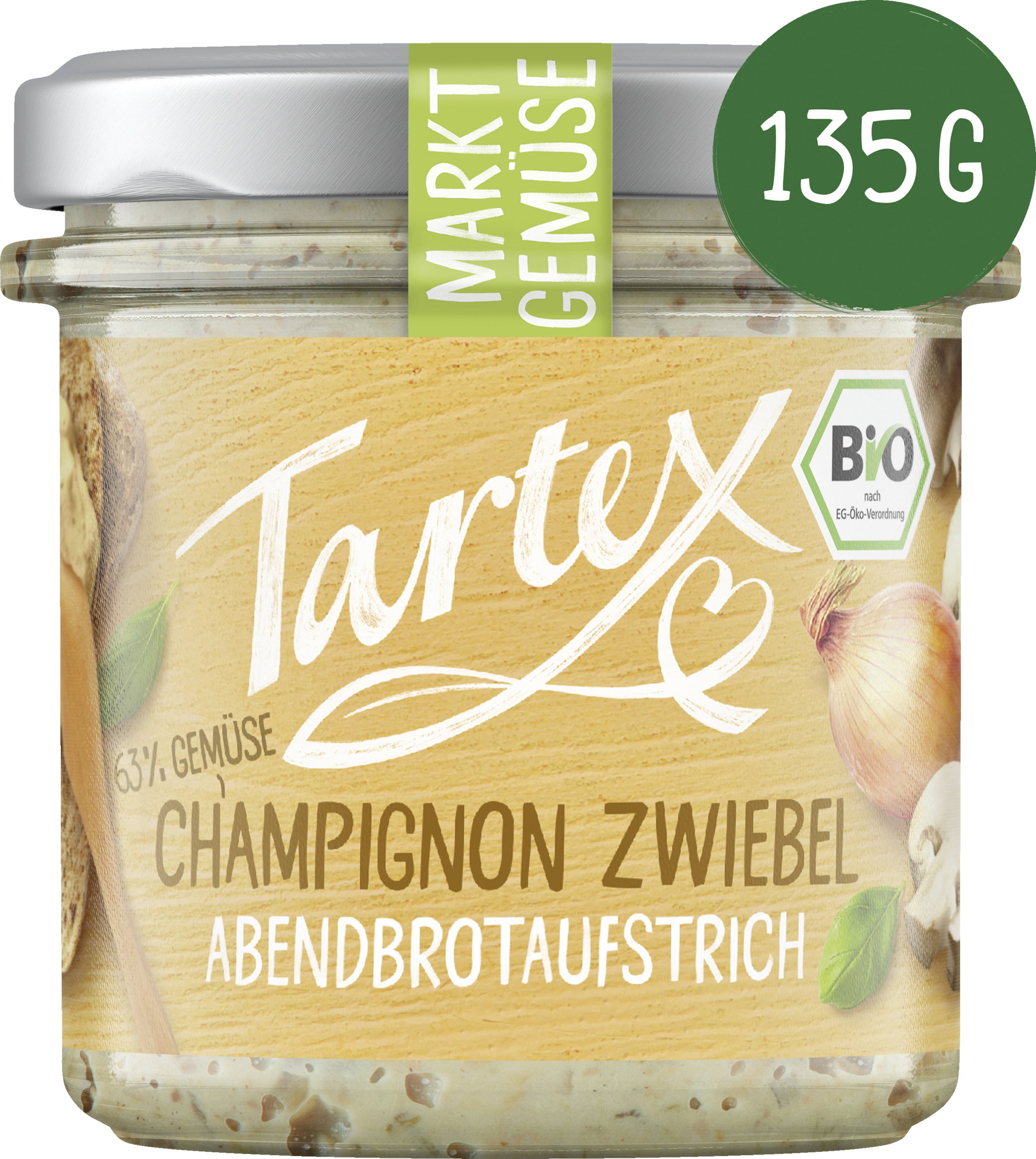 Tartex Bio Abendbrotaufstrich Champignon Zwiebel