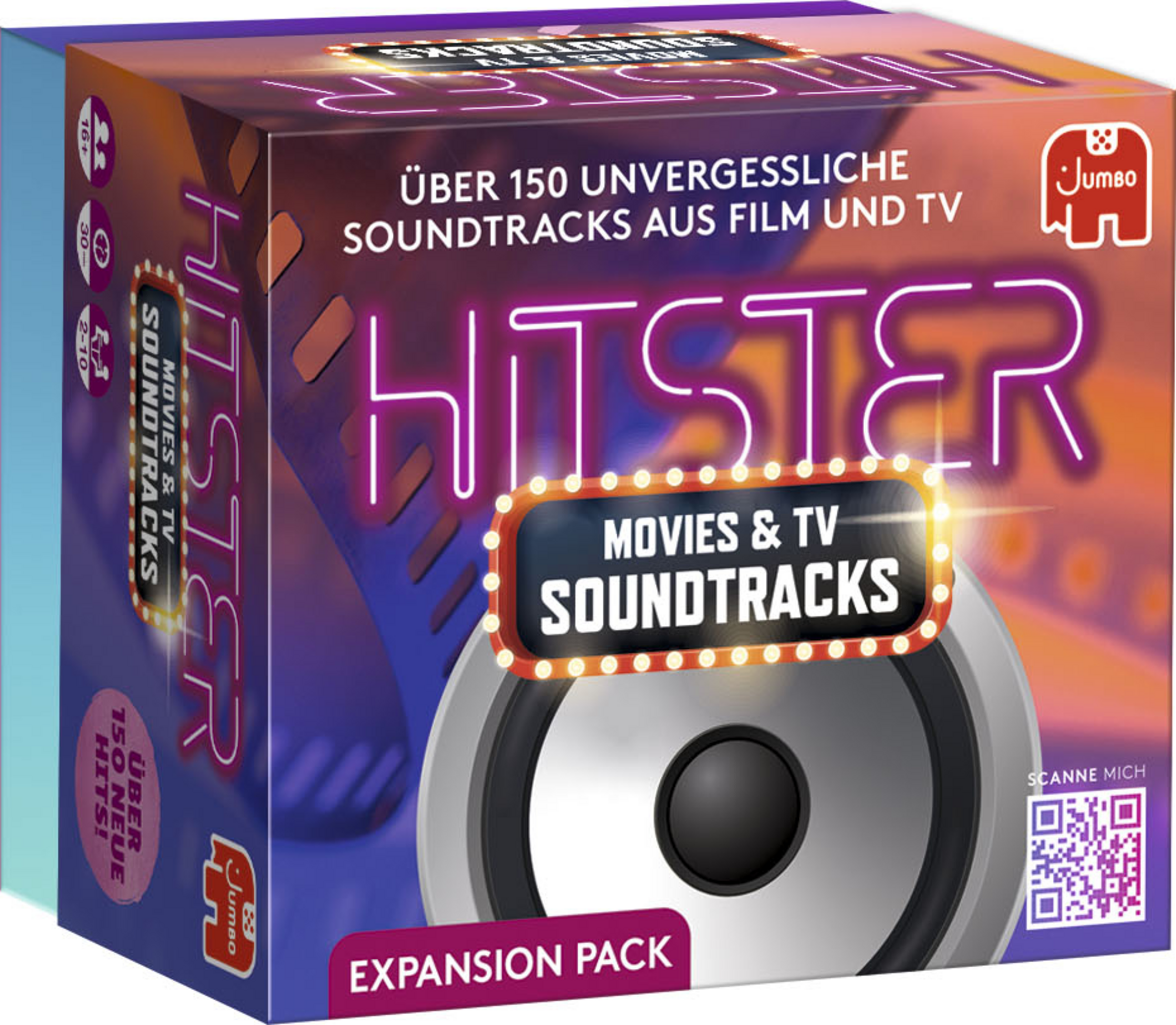 Jumbo Hitster Musikkartenspiel Soundtracks