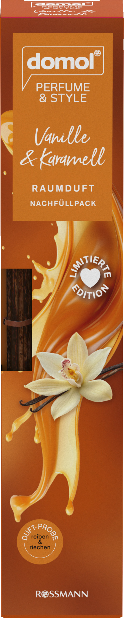 domol Perfume & Style Raumduft Nachfüller Vanille & Karamell