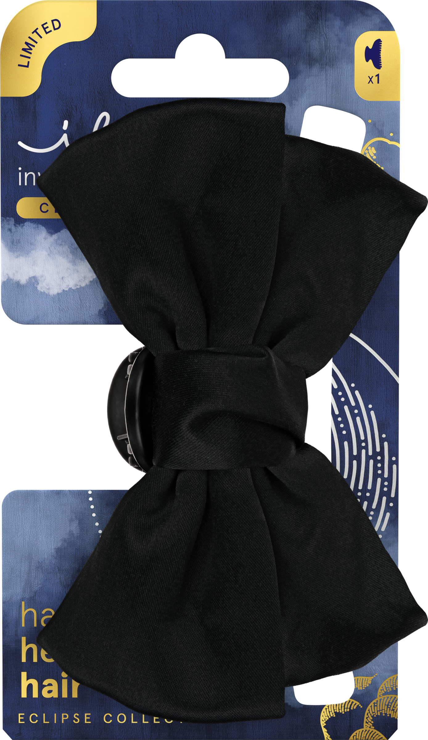 invisibobble® CLIPSTAR M Eclipse Nuit Knot