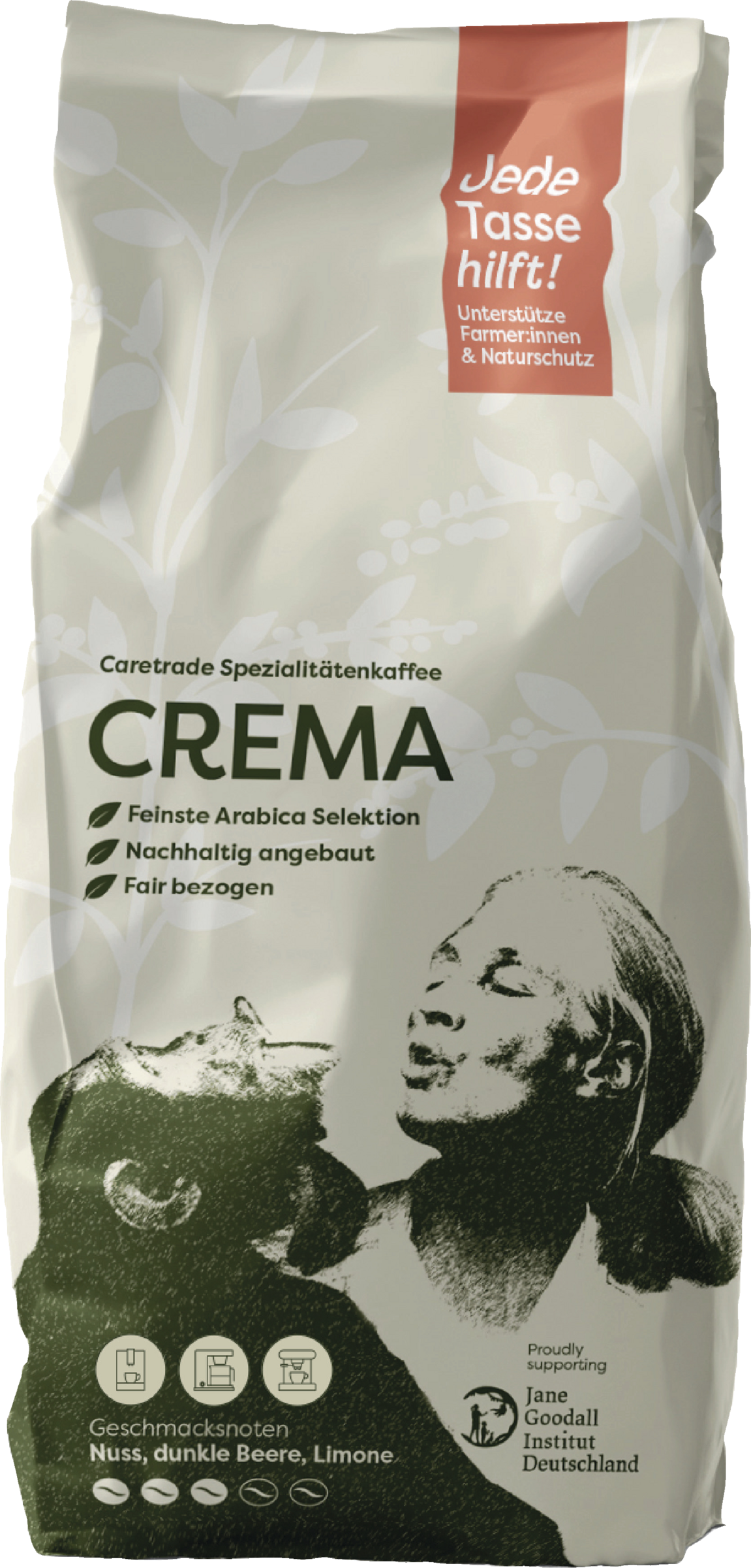 ALRIGHTY Jane Goodall Crema - Ganze Bohne