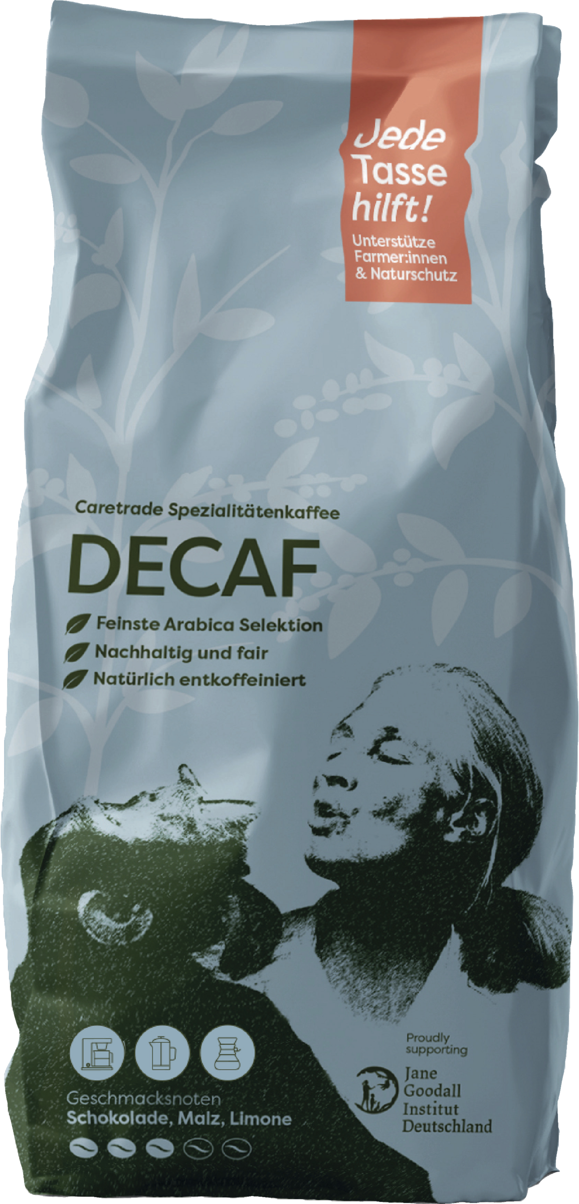 ALRIGHTY Jane Goodall Decaf - Ganze Bohne