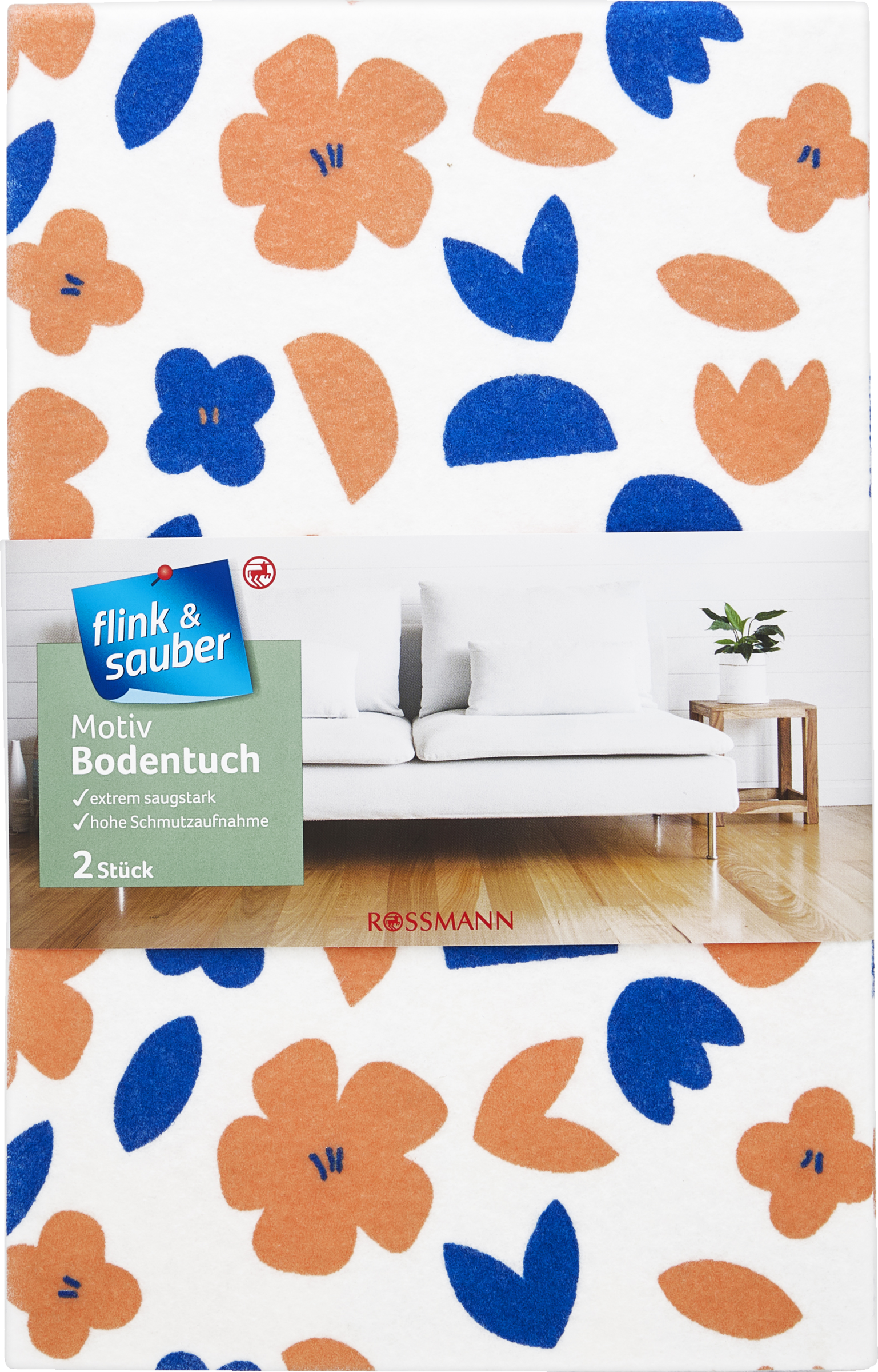 flink & sauber Motiv Bodentuch