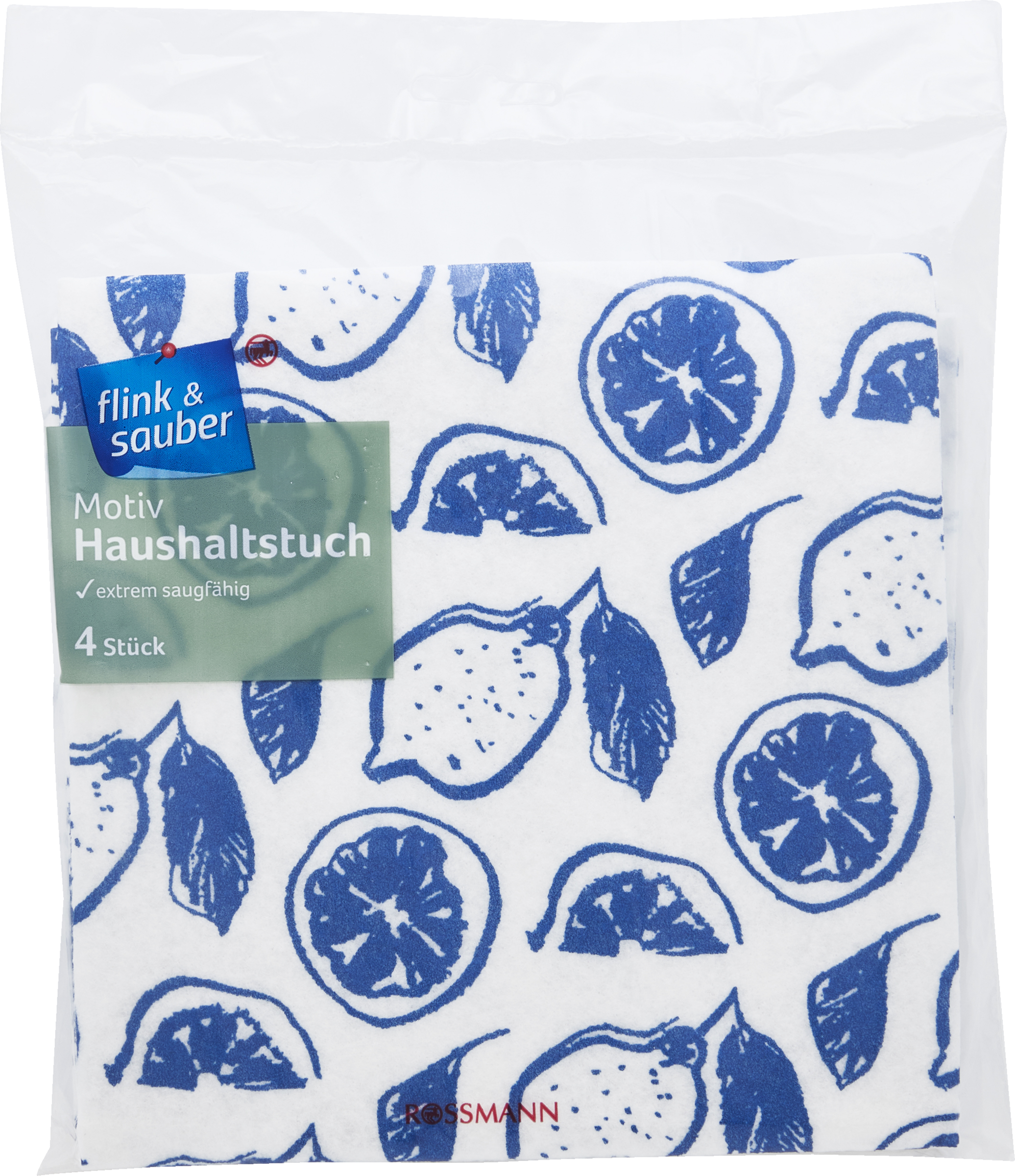 flink & sauber Motiv-Haushaltstuch