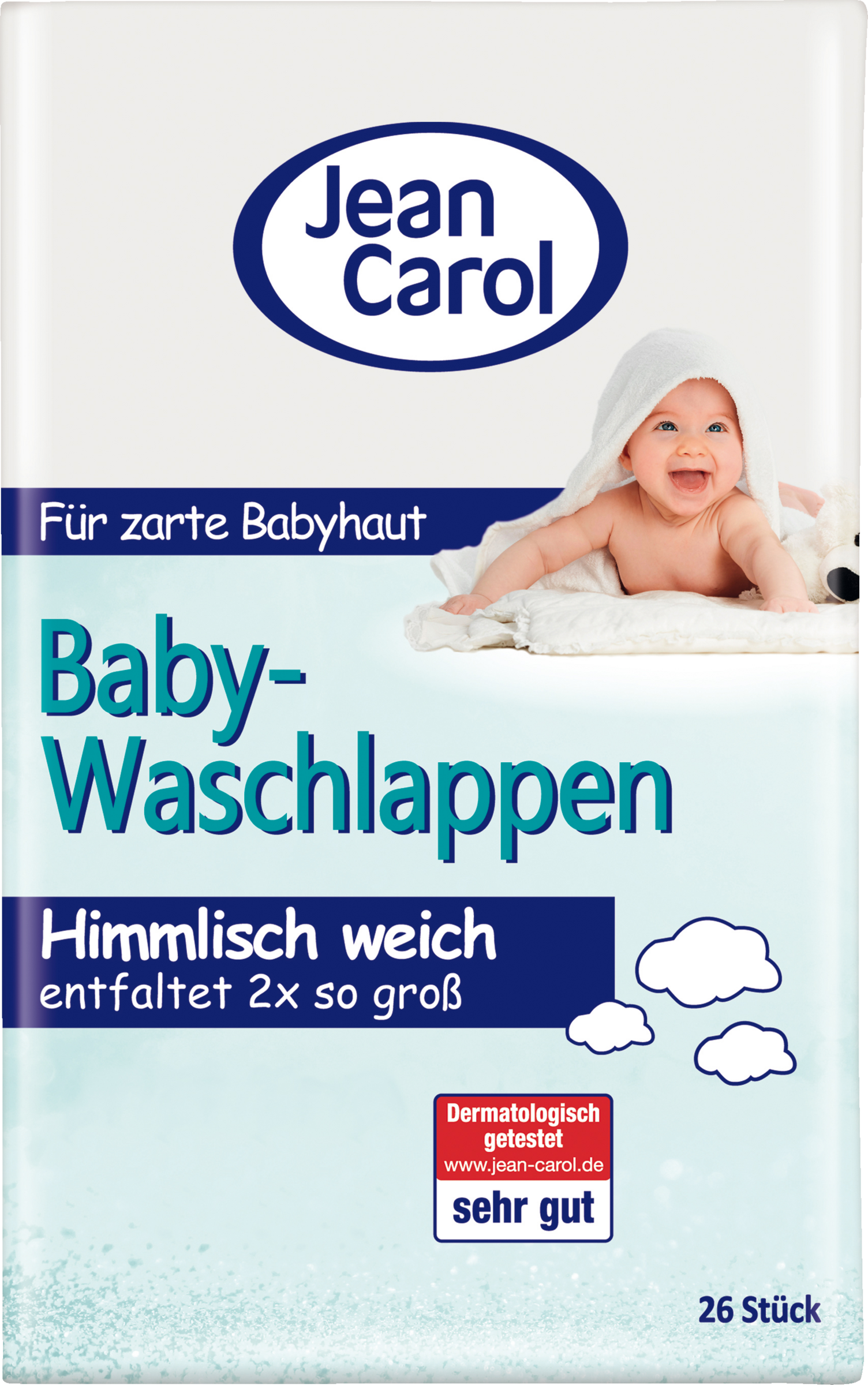 Jean Carol Baby-Waschlappen