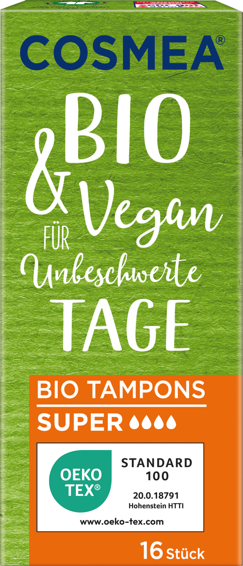 Cosmea Bio Tampons Super