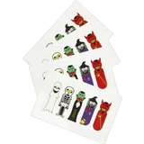 Halloween finger tatoos
