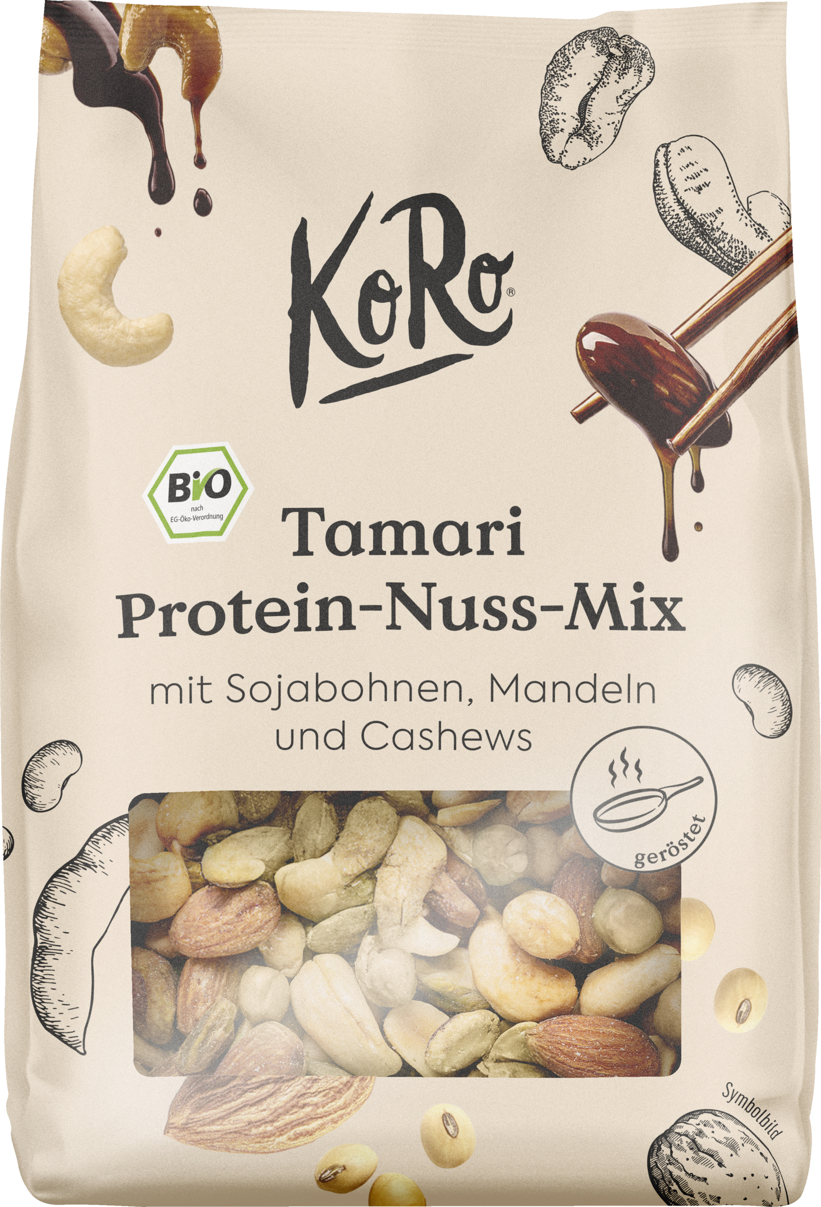 KoRo Bio Tamari Protein-Nuss-Mix geröstet