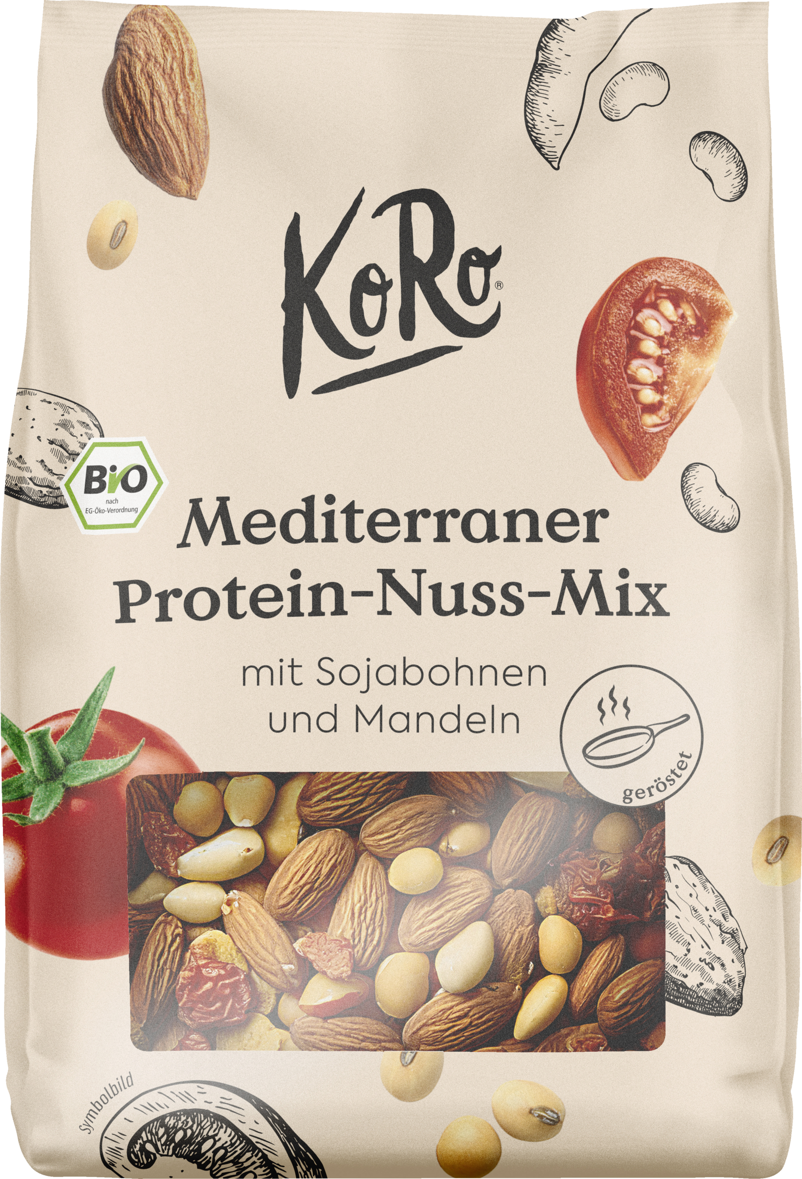 KoRo Bio Protein-Nuss-Mix Mediterran, geröstet
