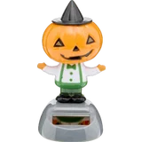 Halloween-Solar-Figur Kürbis