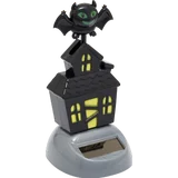 Halloween-Solar-Figur Fledermaushaus