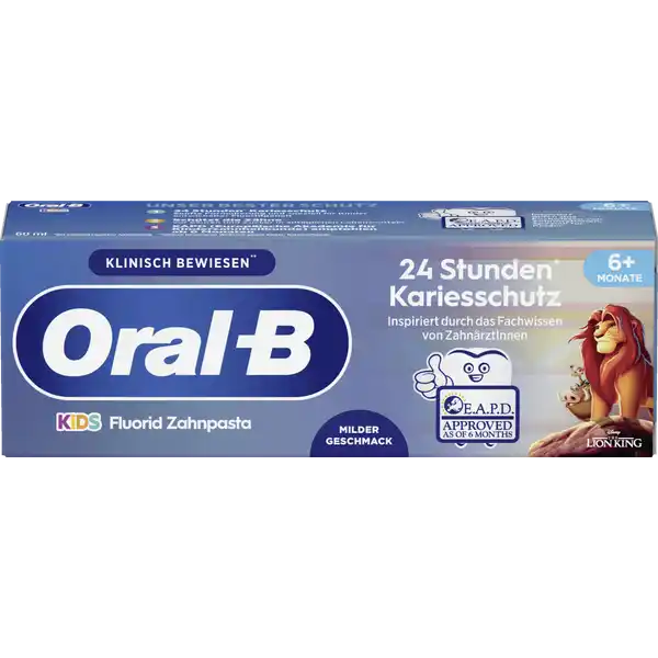 معجون أسنان كينج ليون للأطفال من عمر 6 أشهر