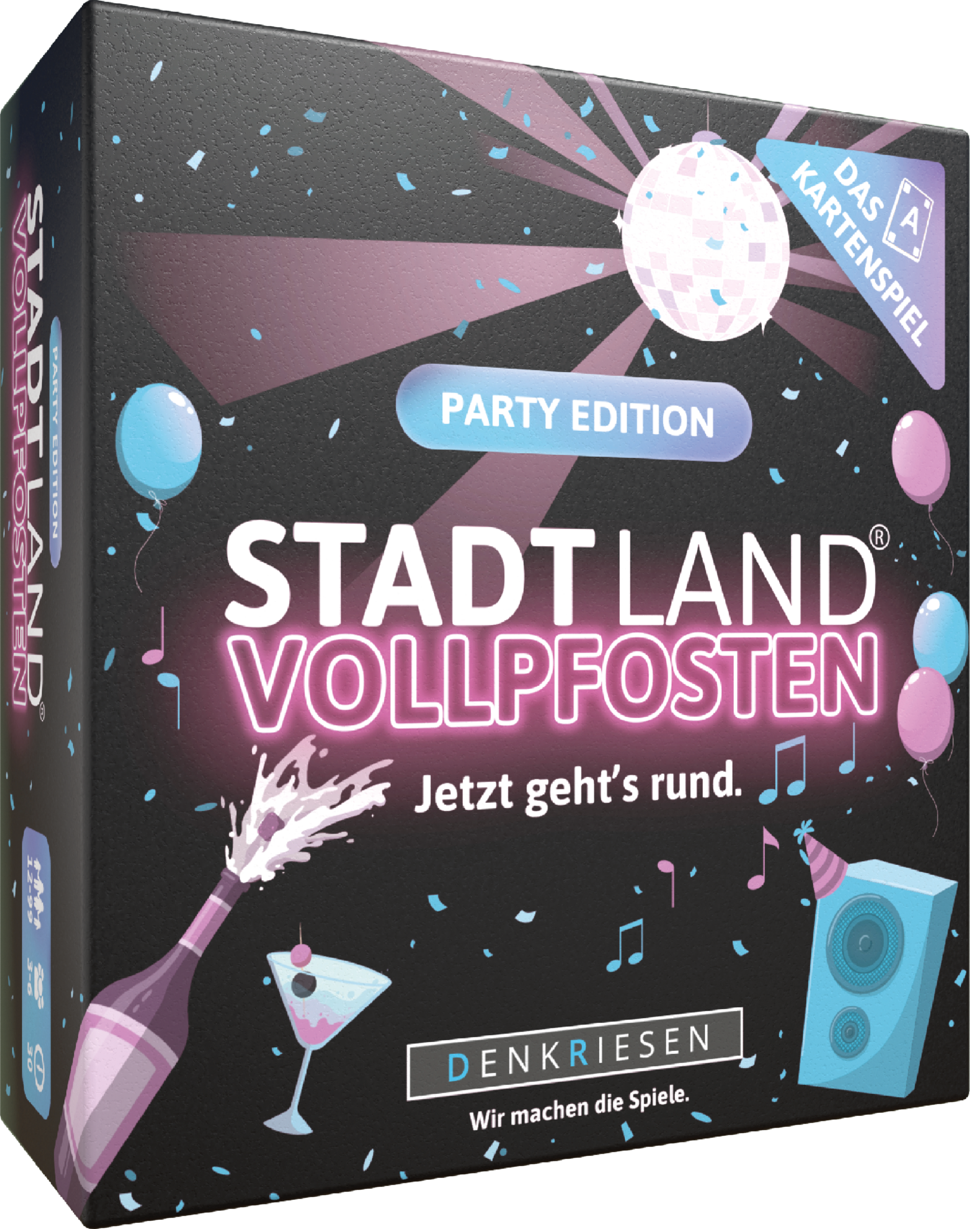 Denkriesen STADT LAND VOLLPFOSTEN PARTY EDITION - Jetzt geht's rund