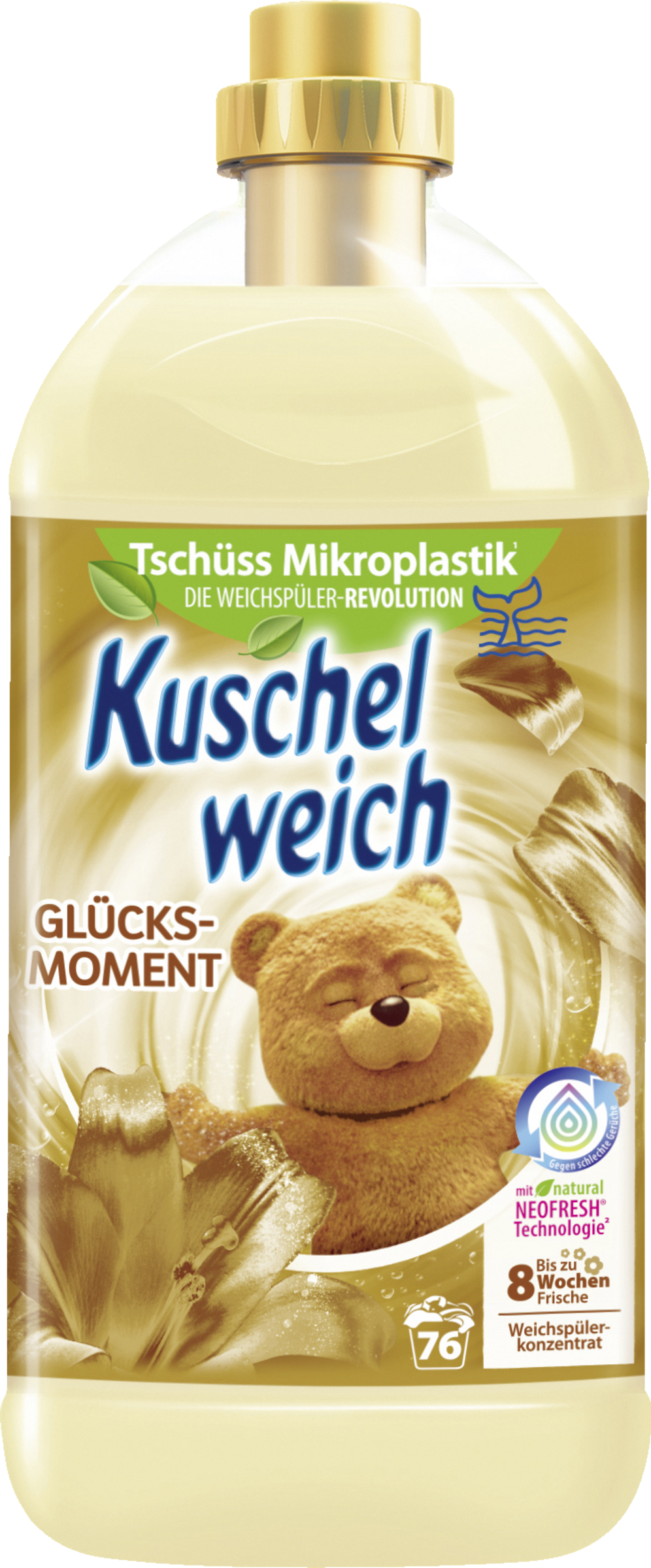 Kuschelweich Weichspülkonzentrat Glücksmoment 76WL