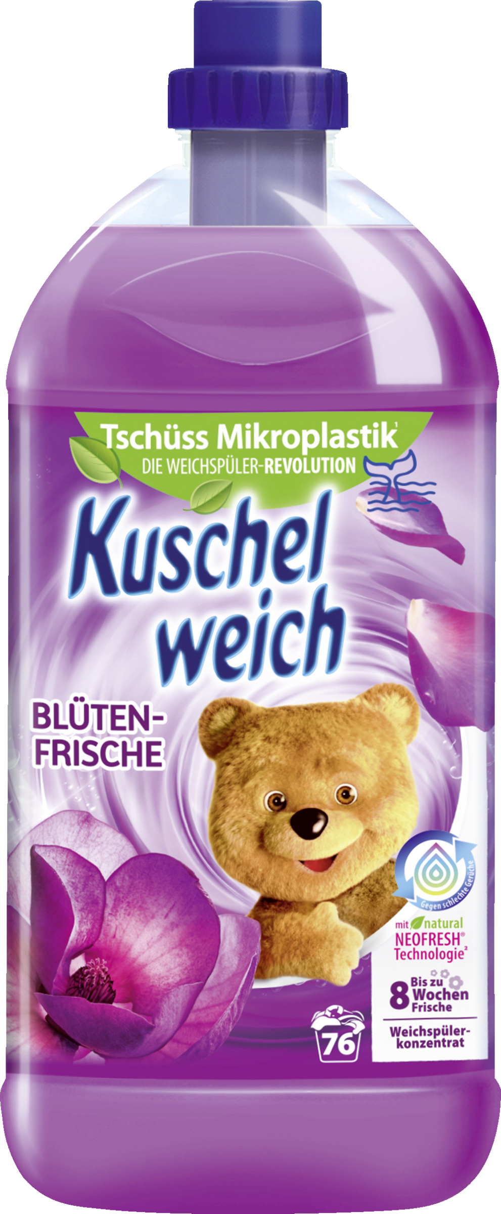 Kuschelweich Weichspülerkonzentrat Blütenfrische Großpackung 76WL