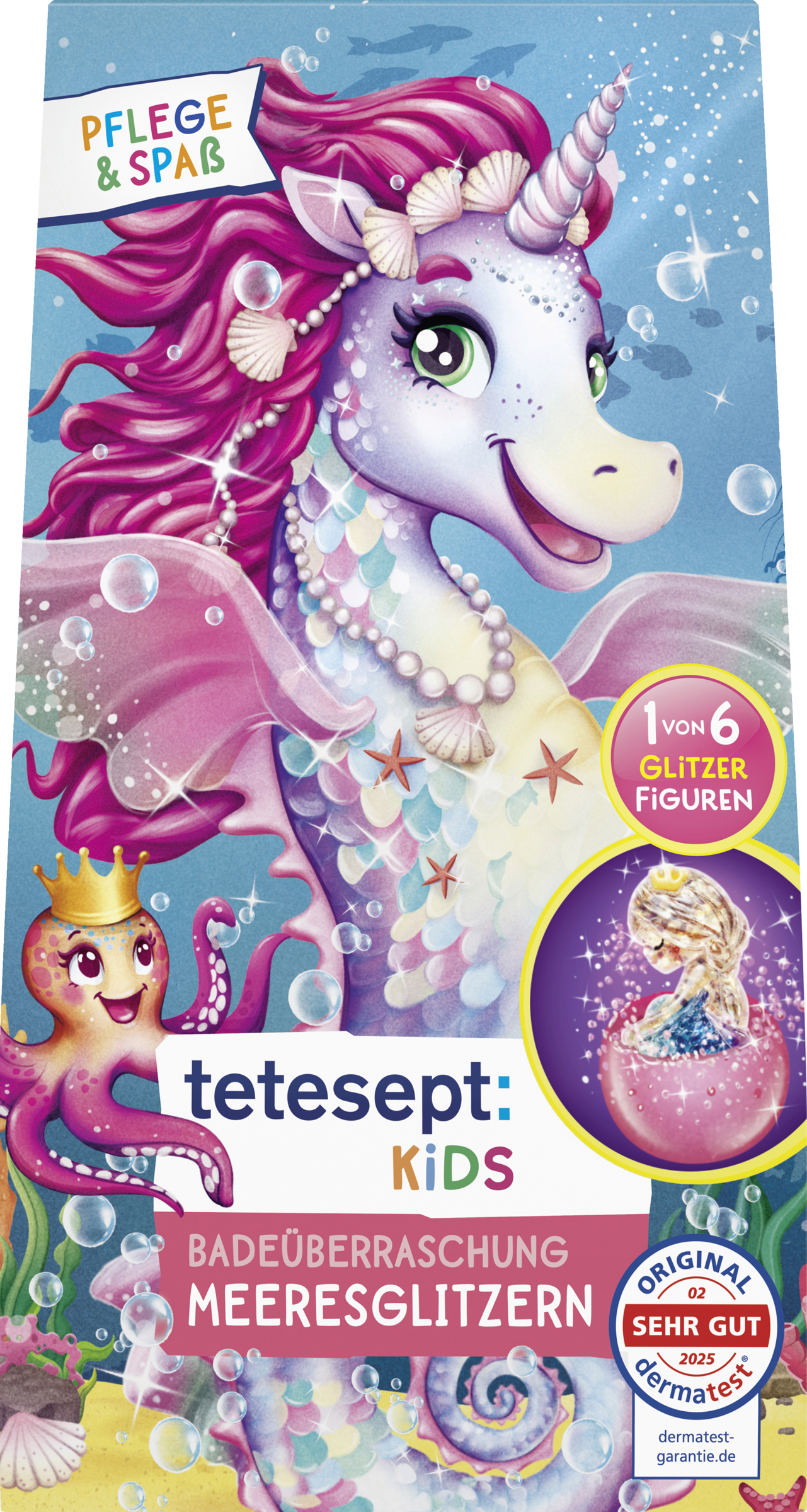 Badeüberraschung Meeresglitzern