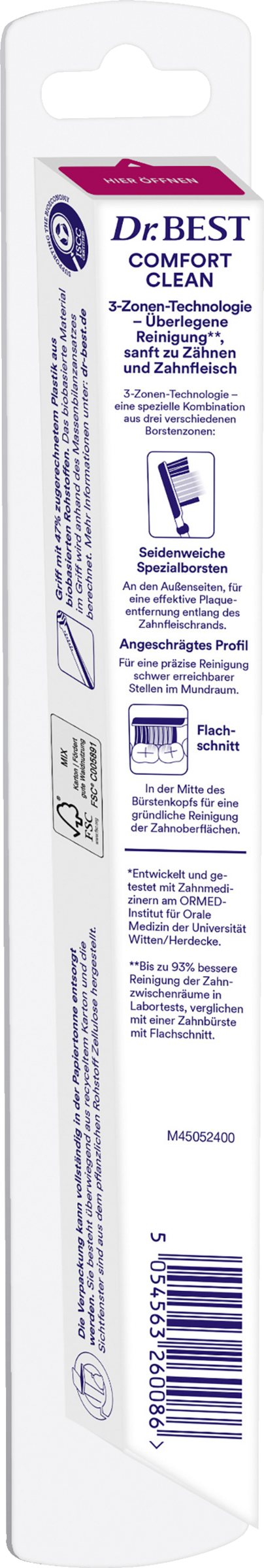 فرشاة أسنان Comfort Clean 2