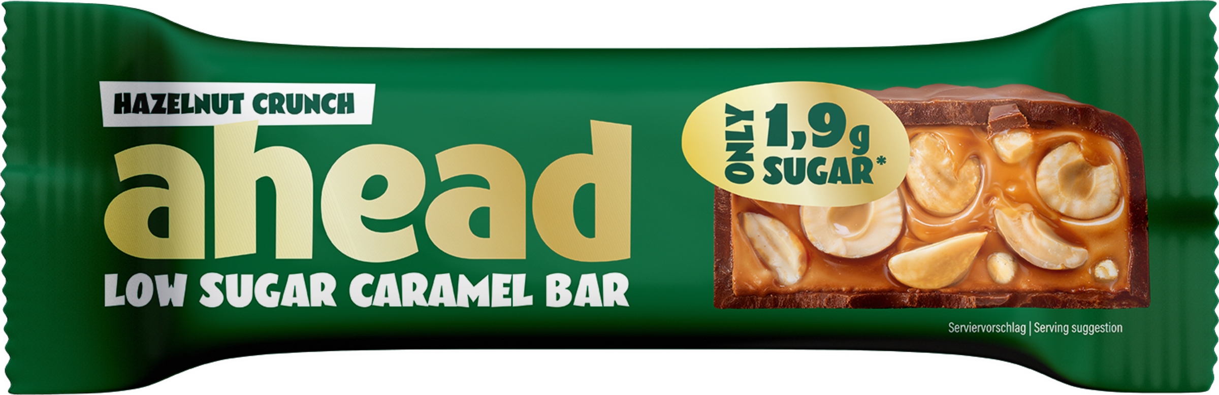 ahead Low Sugar Caramel Bar Hazelnut Crunch